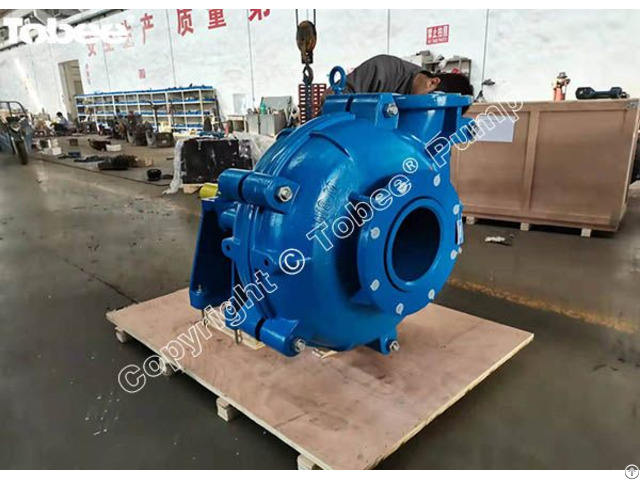 Tobee® 10x8e M Rubber Liner Slurry Pump With Expeller Centrifugal Seal