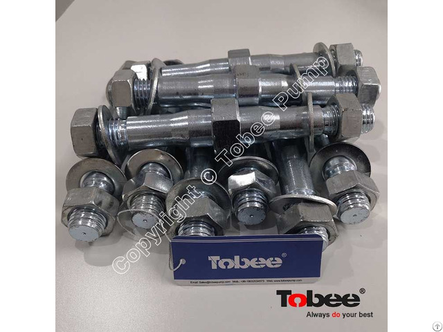 Tobee® D015me63 Cover Plate Bolt And Nut Is One Of The Connection Wearing Parts