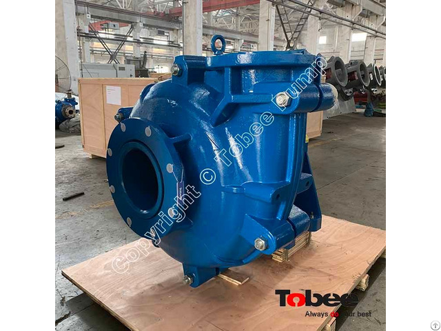 Tobee® China Manufactures 10x8e M Rubber Lined Slurry Pump With An Expeller Seal