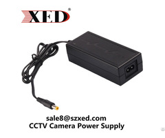 Dc12v 5a Desktop 2pins Power Adapter For Cctv Ip Camera