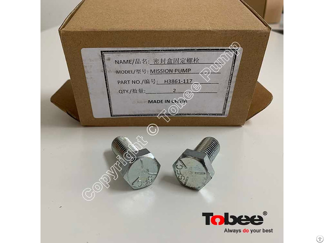 Tobee® H3861 117 3861 138 Bolt Stuffing Box Will Install On The Mission 2500 Supreme Pump