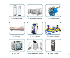 30m3 8bar Vacuum Insulated Lo2 Pressure Vessel Cryogenic Liquid Oxygen Tank For Cylinder Filling