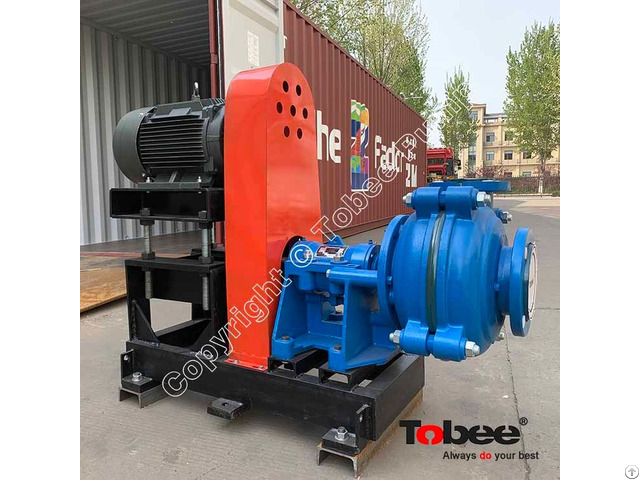 Tobee® 4x3c Ahr Rubber Lined Slurry Pumps