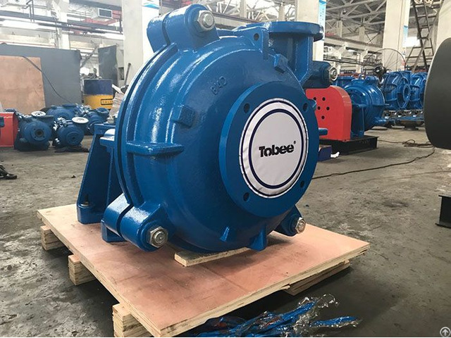 Tobee® 6x4 Heavy Duty Slurry Pump Is Designed For Handling Highly Abrasive