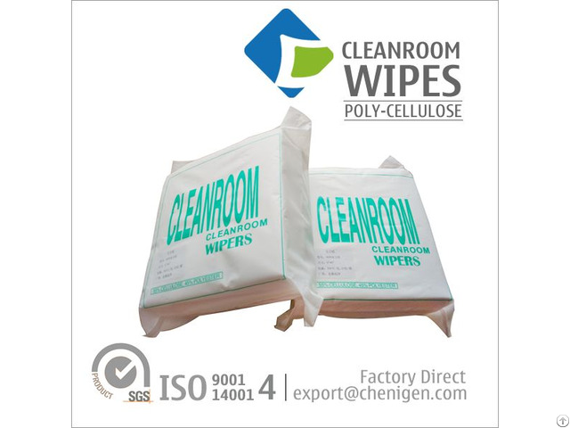 Polyester Cellulose Blend Wipers Cleanroom Wipes