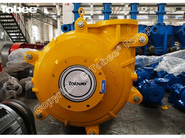 Tobee® 8x6 E Ahr Slurry Pump With Rubber Material