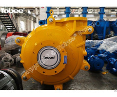 Tobee® 8x6 E Ahr Slurry Pump With Rubber Material
