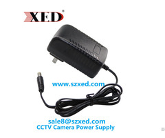 Dc12v 1a Usa Plug Type Power Supply For Security Camera And Access Control
