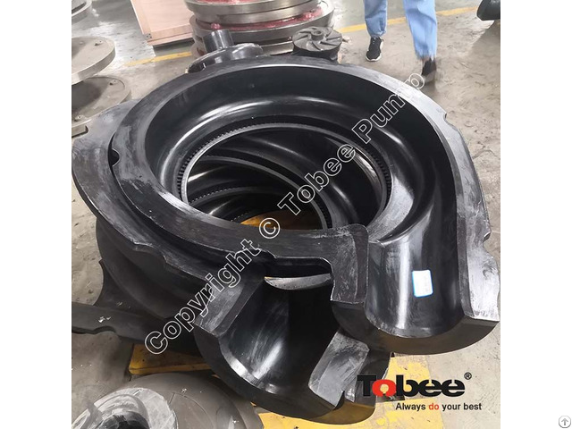 Tobee® Rubber Cover Plate Liner F8018r26a Is The Main Wear Part For 10 8 E Ah Slurry Pump