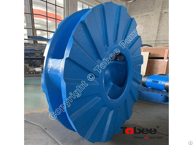 Tobee® Impeller H18137dpt2a05 Is One Of The Most Important Parts For Centrifugal Slurry Pumps