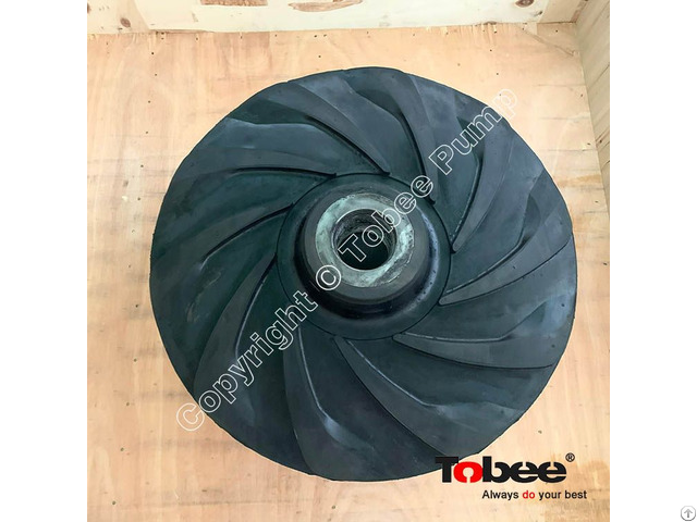 Tobee® Slurry Pump Impeller Fam10147r55 Is Interchangeable With Ah Hh L M