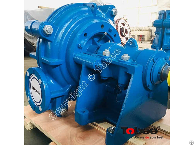 Tobee® 6x4d Ah Heavy Duty Slurry Pump Is Designed For Handling Highly Abrasive