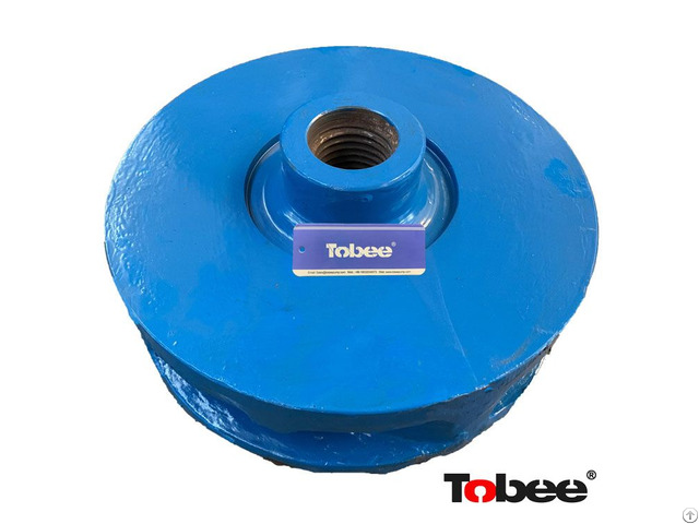 Tobee® D3145wrt1bfa05 Impeller Is 4 Vanes Back Full Used For 4x3d Ah Slurry Pumps