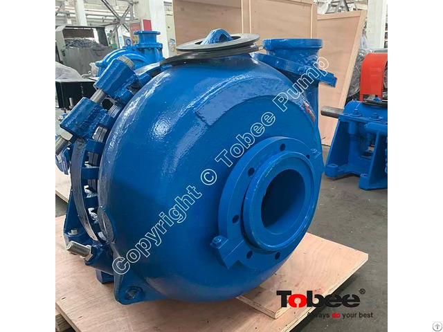 Tobee® 6x4d G Booster Sand Pump Is Made Of High Chrome Alloy Materials