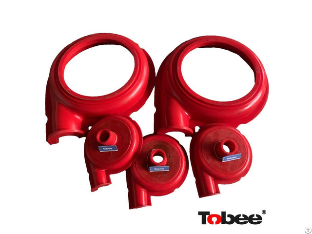 Tobee® Slurry Pump Polyurethane Liners Parts Wear Resistance Is Excellent