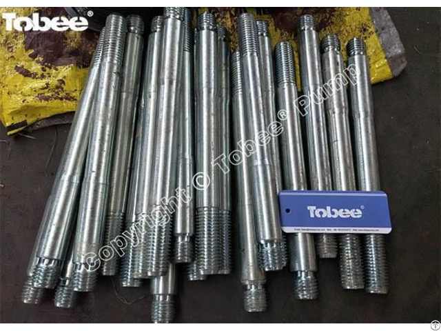 Tobee® Slurry Pump Shaft Is Large Diameter With High Strength