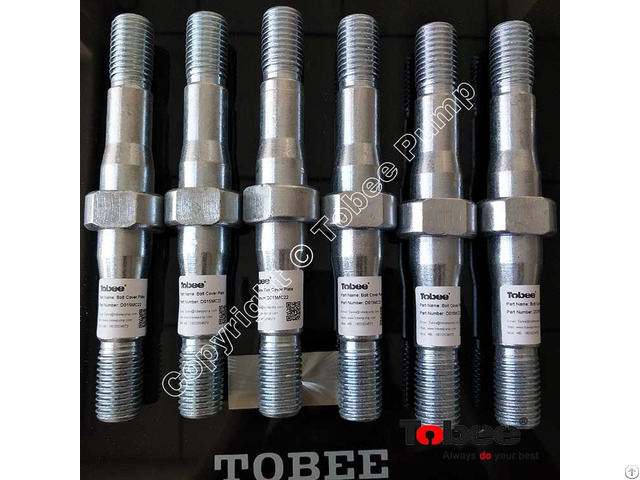 Tobee® D015mc22 Cover Plate Bolt Of 4x3d Ah Centrifugal Slurry Pump Fasteners