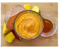 Frozen Orange Sweet Potato Puree With High Quality From Vietnam