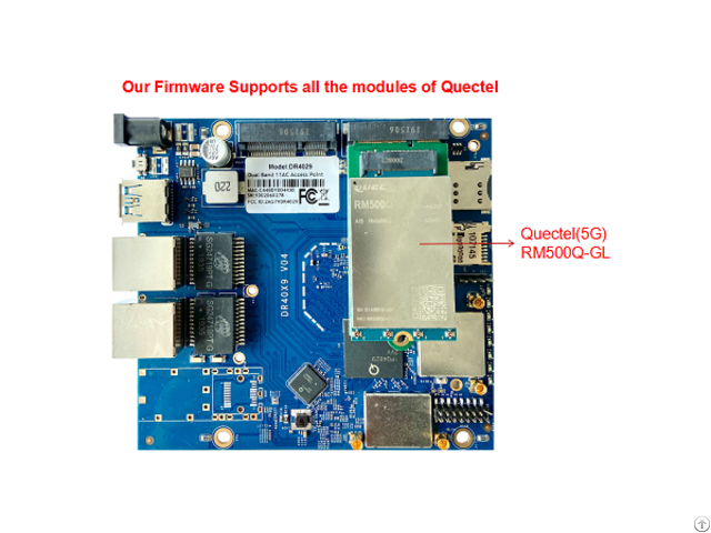 Dr4029 802 11ac 2x2 2 4g And 5g Support All The Modules Of Quectel Ipq4019 Ipq4029