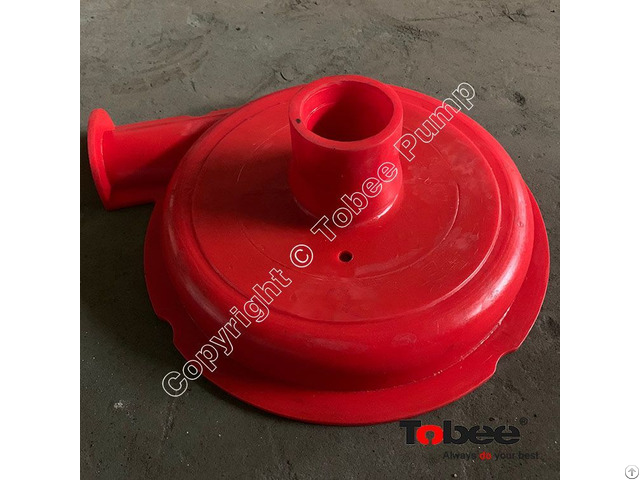 Tobee® B15017 U38 Polyurethane Cover Plate Liner Parts Can Be Installed On 2x1 5b Ah Slurry Pump