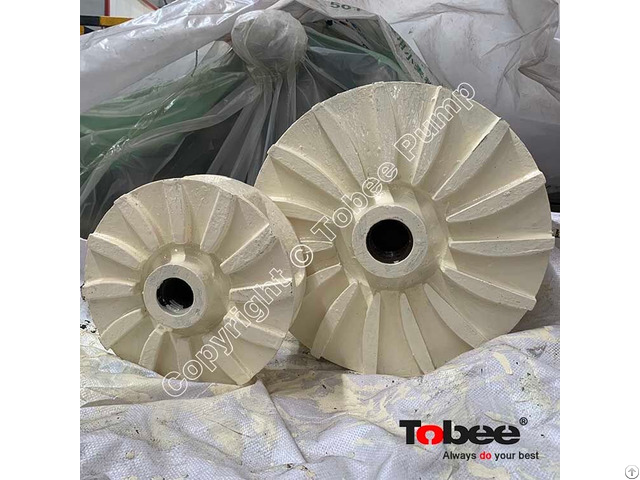 Tobee® Ceramic Slurry Pump Wetted End Parts Impellers