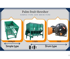 Latest Technology 1 120t H For Palm Fruit Thresher In Oil Plant