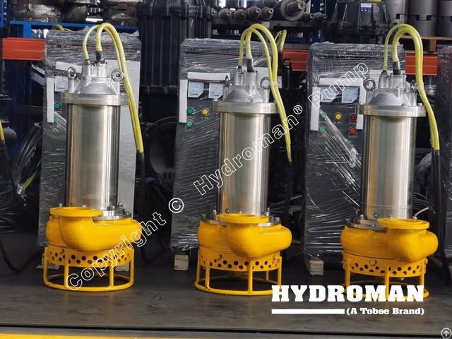 Tobee® Hydroman Stainless Steel Submersible Slurry Pumps