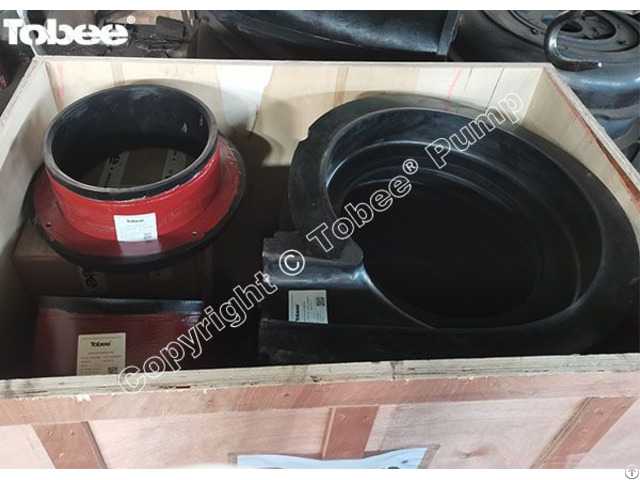 Tobee® Two Wooden Cases Of Slurry Pump Wear Parts