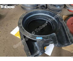 Tobee® Rubber Slurry Pump Spares Cover Plate Liner F6018r55