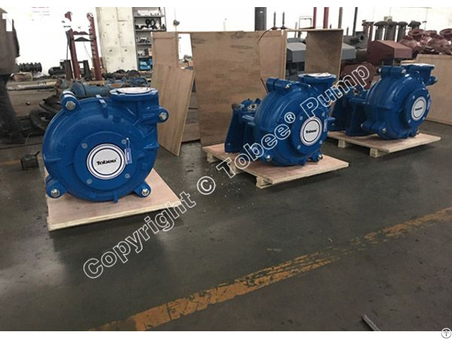 Tobee® 6x4d Ahr Rubber Lined Centrifugal Slurry Pumps