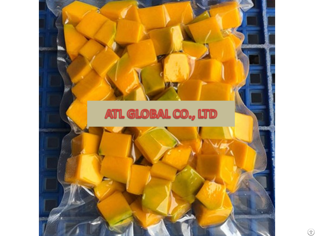 Atl Global Natural Frozen Pumpkin Slices With High Quality From Vietnam