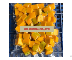Atl Global Natural Frozen Pumpkin Slices With High Quality From Vietnam