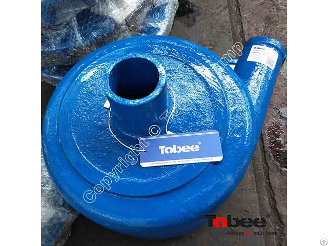 Tobee® 2x1 5b Ah Slurry Pump Volute Liner B15110a05a