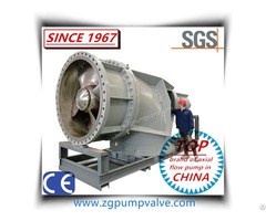 Titanium Forced Circulation Propeller Elbow Axial Flow Pump For Brine Industry
