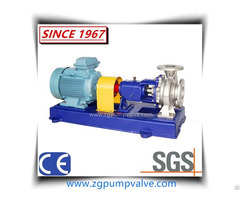 Hastelloy C Centrifugal Chemical Pump High Temperature Resistance And Anti Corrosion