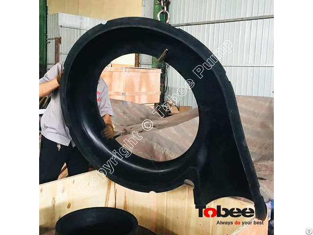 Tobee® Cover Plate Liner Sl35018ms42 Is The Main Wear Part For Rubber Lined Slurry Pump