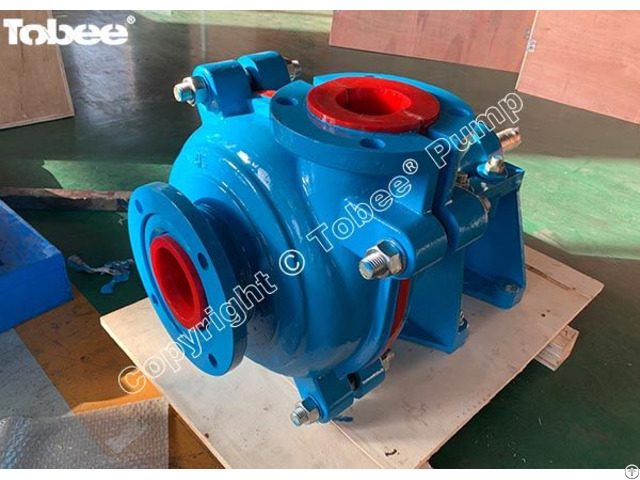 Tobee® 4x3c Ah Centrifugal Slurry Pump With Polyurethane Liner