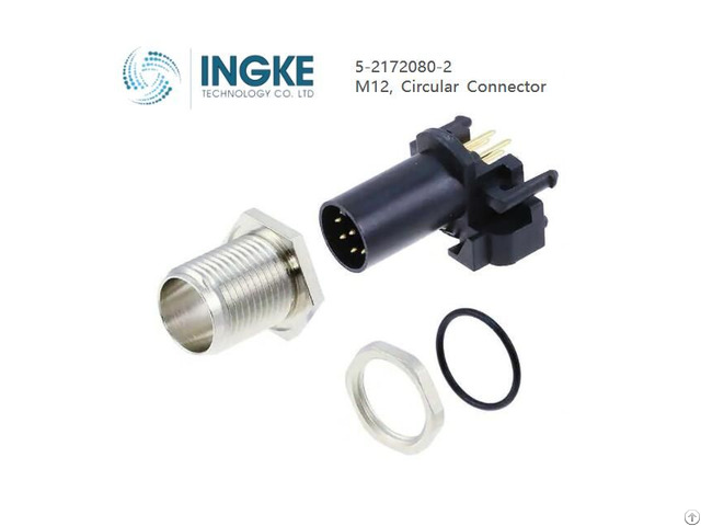 Ingke 5 2172080 2 Circular Connector Receptacle Male Sensor M12 8 Positions