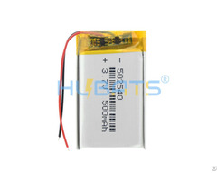 Hubats 502540 500mah 3 7v Lithium Polymer Li Po Battery For Gps Smart Watch Vedio Game Toys