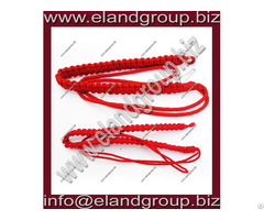 Military Red Braided Lanyard