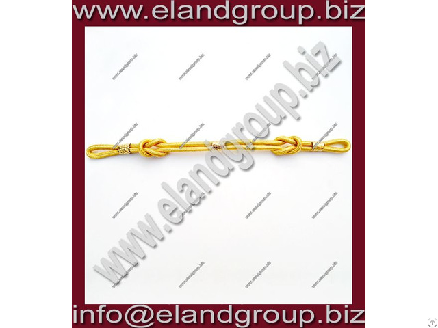 Military Cap Cord Gold