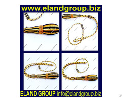 Army Gold And Black Sword Knot