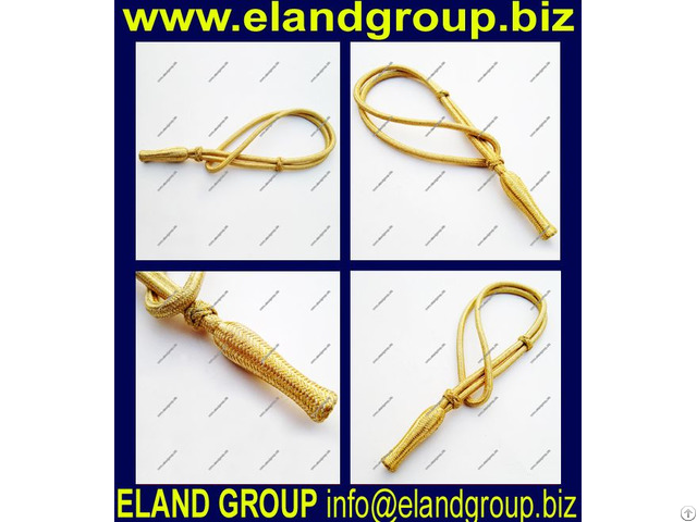 Gold Cord With Acorn Sword Knot