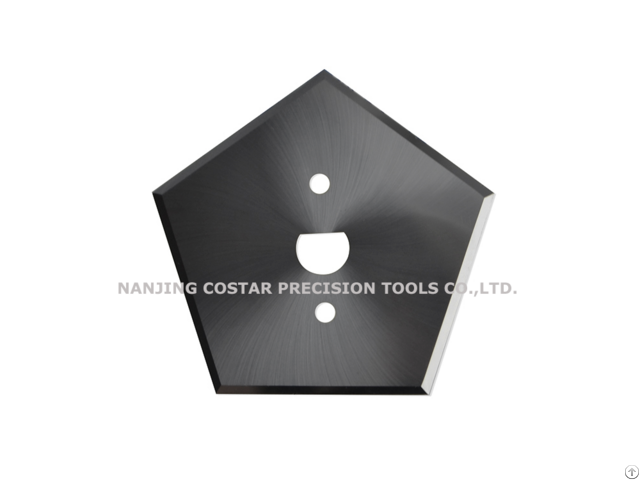 Tungsten Carbide Pentagon Blade For Starlinger Machine