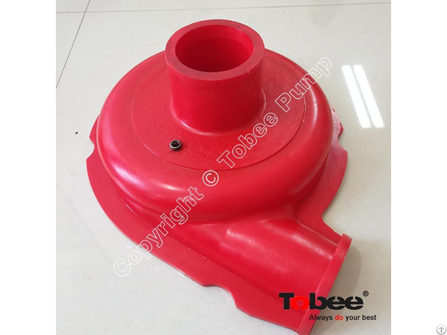 Tobee® Slurry Pump Polyurethane Wearing Parts Cover Plate Liner D3017