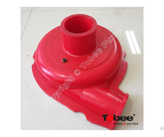 Tobee® Slurry Pump Polyurethane Wearing Parts Cover Plate Liner D3017