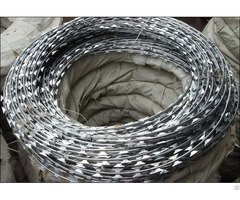 Galvanized Steel Concertina Wire