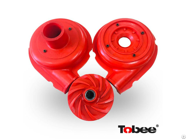 Tobee® Polyurethane 4x3d Ah Slurry Pump Wetted End Parts