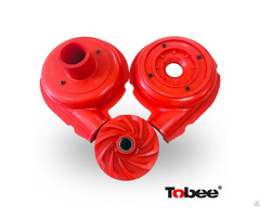 Tobee® Polyurethane 4x3d Ah Slurry Pump Wetted End Parts