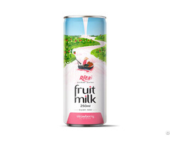Strawberry Fruit Milk Healthy Drink From Rita Company